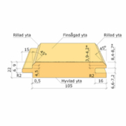 streckritning 6485 180x180 - Grundmålade paneler och finsågat virke