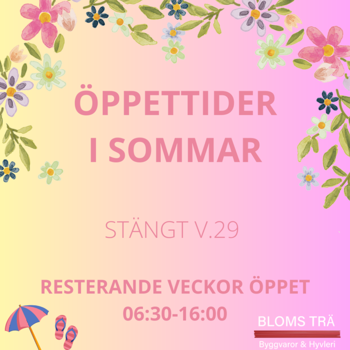 oppettider i sommar 1 705x705 - Nyheter